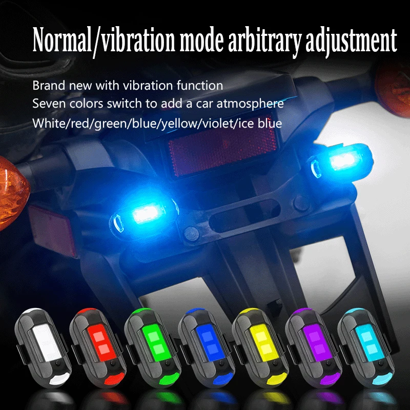 1Pcs Remote LED RGB Anti-colli - Drone Strobe Light 评论和价格