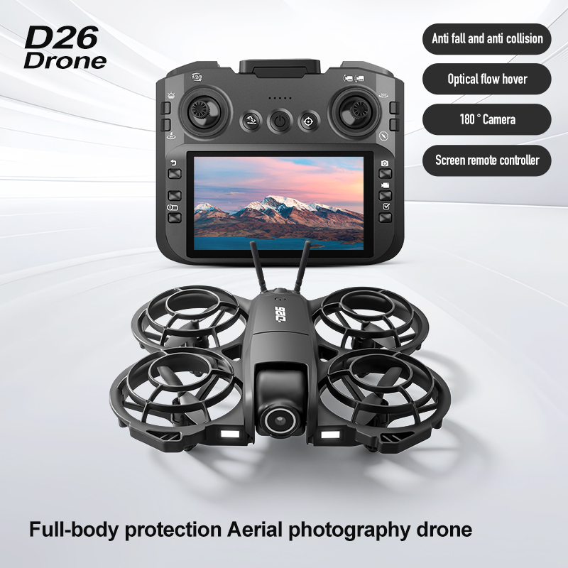 D26 Drone 4K Aerial HD 180° Ca - Drone Battery Adapter 评论和价格